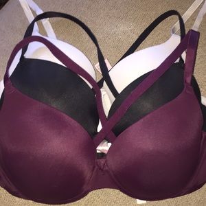 3 Victorias Secret Bras